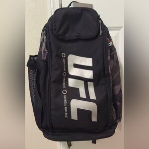 UFC x Reebok Fight Kit Backpack Black Camo
